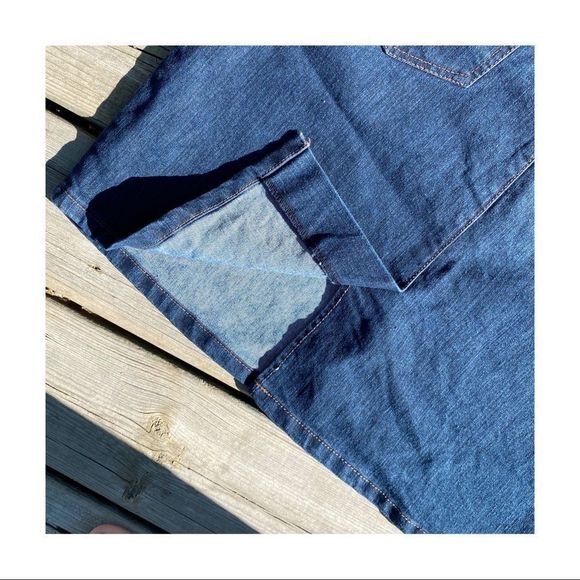 Denim Mini Skirt Size 16 Stretch - Picture 6 of 6